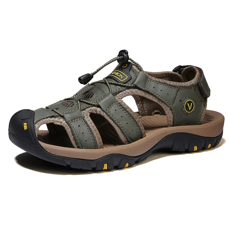 Men Sandals Leather