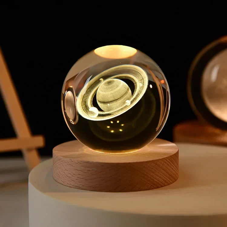 Aesthetic Moon Crystal Sphere