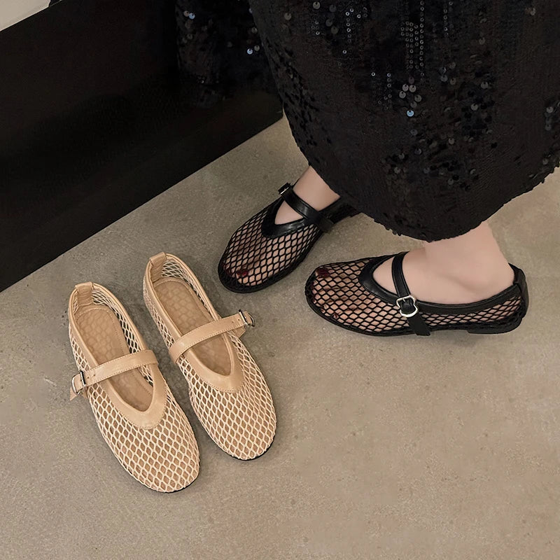 Women's Flats, Fishnet Shoes