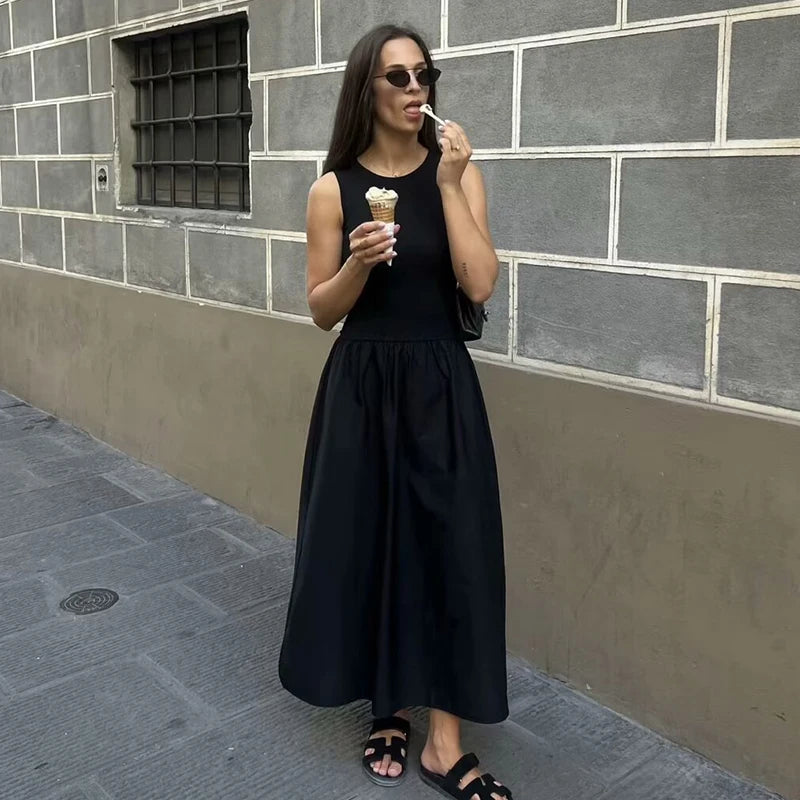 Chic Slim Simple Elegant Holiday Dress
