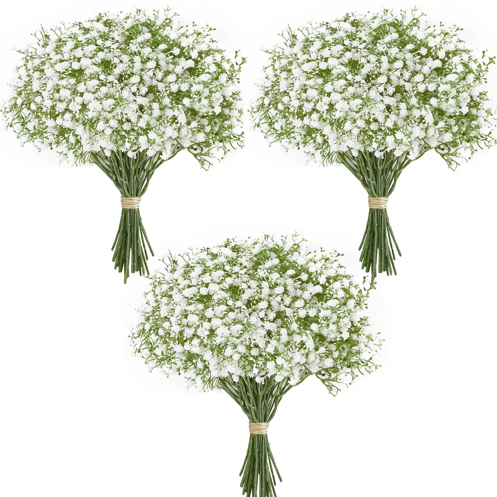 Artificial Baby's Breath Flowers – 10/15 Pcs Bouquet for Home & Event Decor