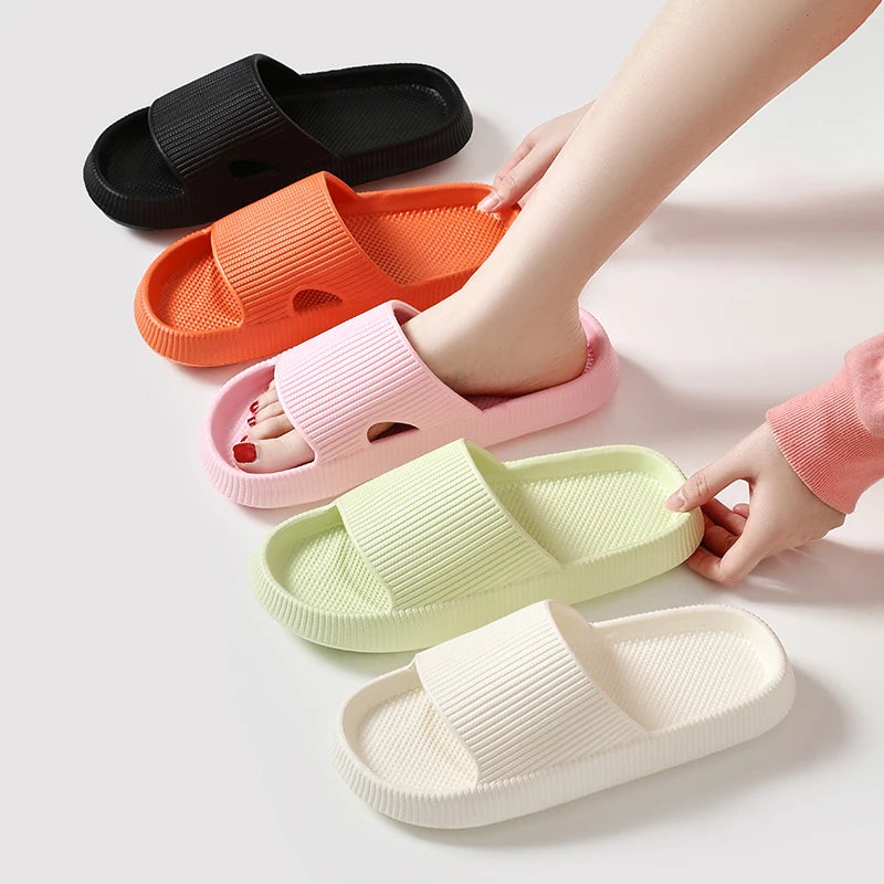 Women Thick Platform Cloud Slippers