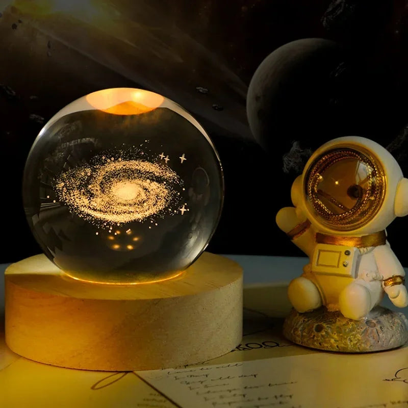Aesthetic Moon Crystal Sphere