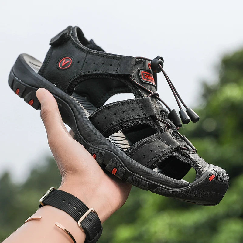 Men Sandals Leather