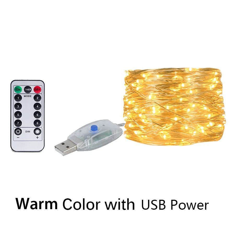 Led String Light Christmas Fairy Light