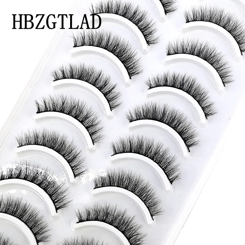 41 Styles 10 pairs natural long 3D mink false eyelashes