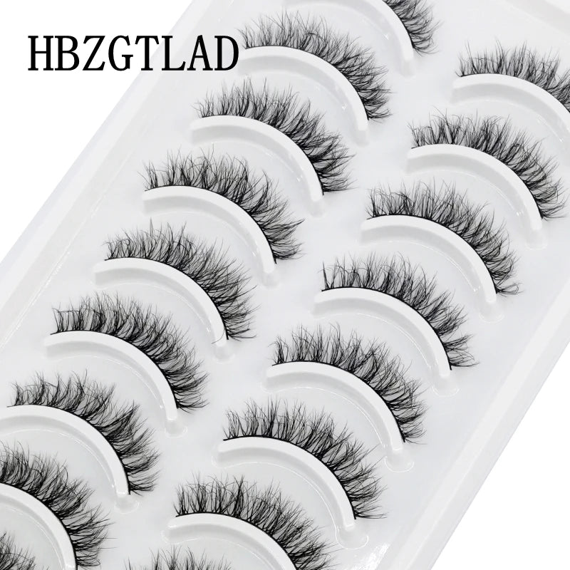 41 Styles 10 pairs natural long 3D mink false eyelashes