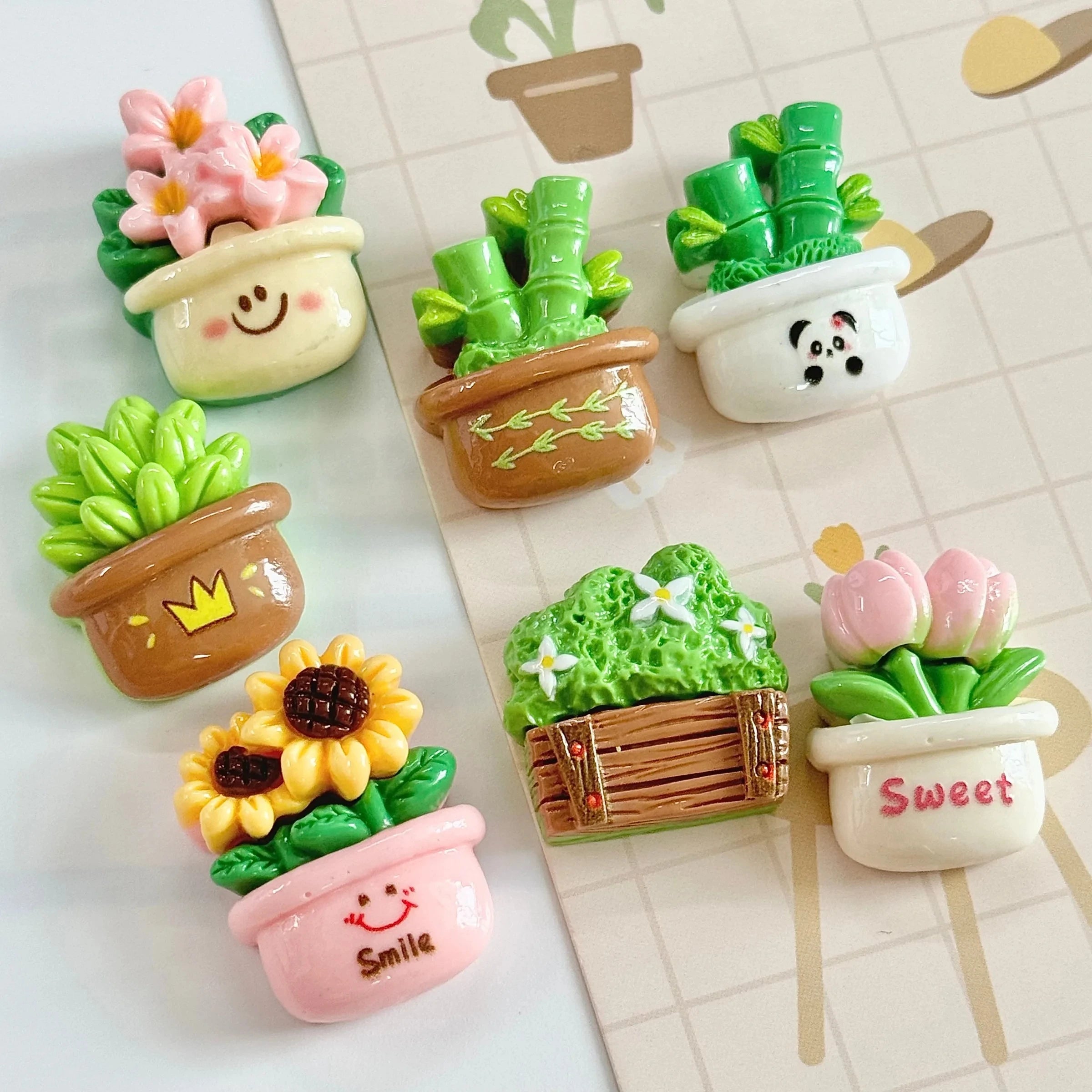 8pcs Refrigerator Magnets, Kawaii Cartoon Food Fridge Magnets