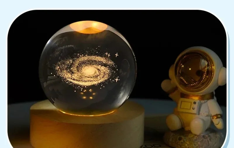 Aesthetic Moon Crystal Sphere