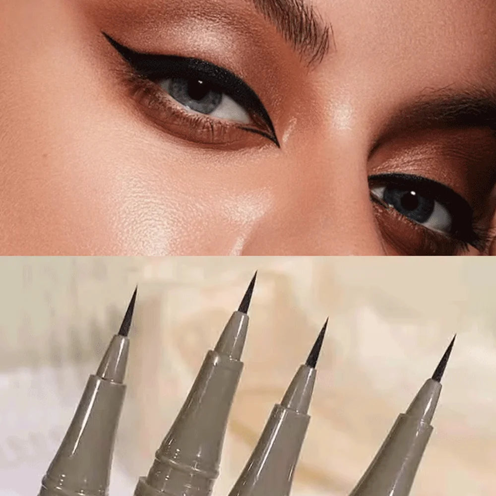 The 4-color fine eyeliner is soft and durable