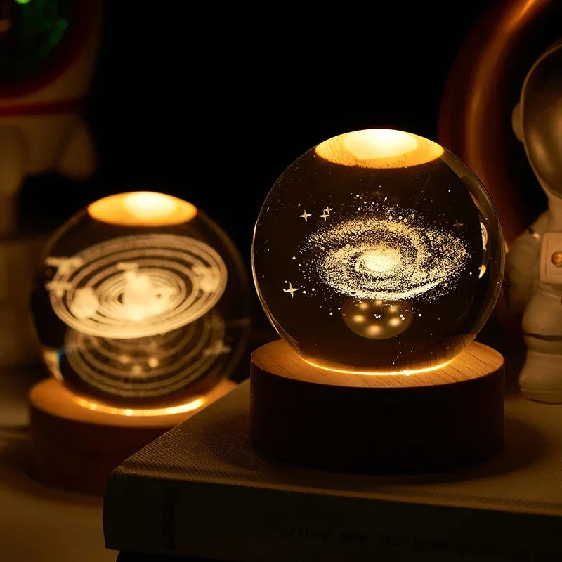 Aesthetic Moon Crystal Sphere