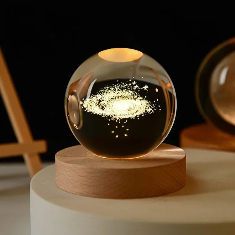 Aesthetic Moon Crystal Sphere