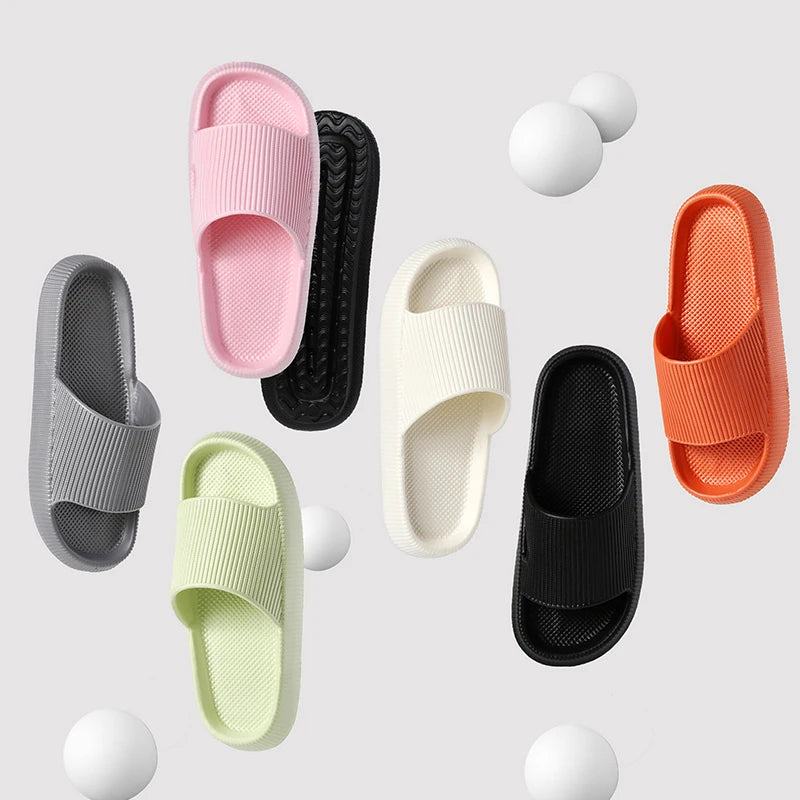 Women Thick Platform Cloud Slippers