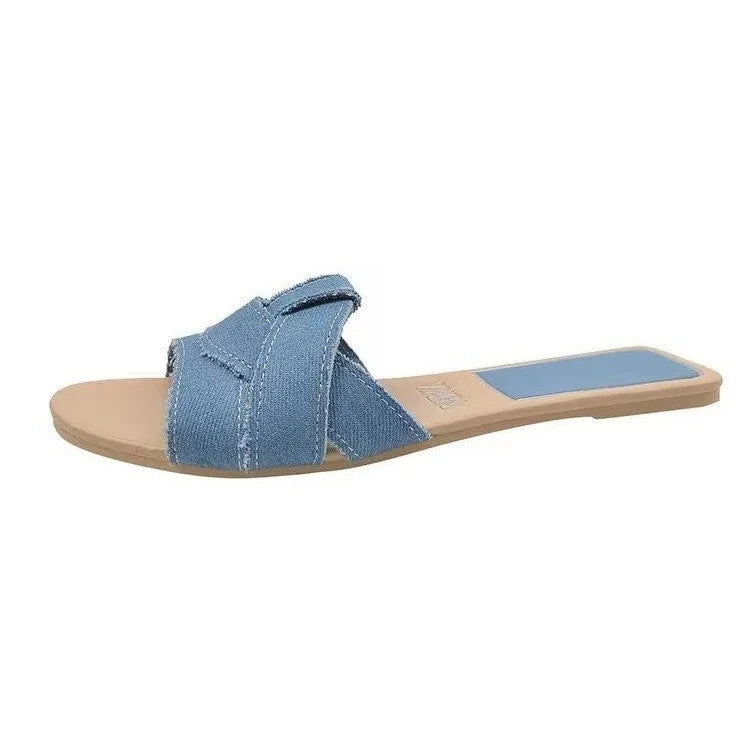 Fashion Slippers Women Sexy Flat Sandals