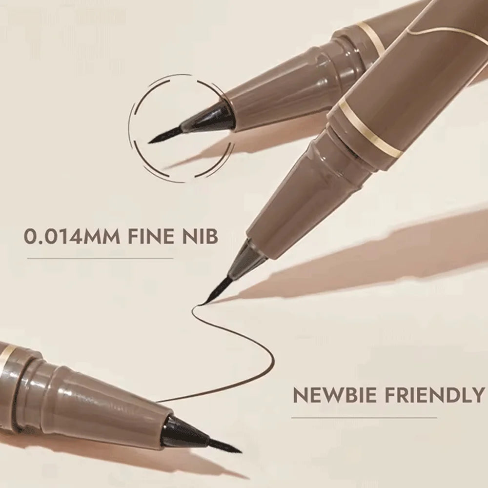 The 4-color fine eyeliner is soft and durable