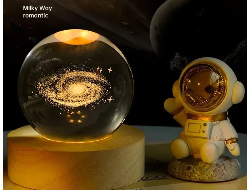 Aesthetic Moon Crystal Sphere