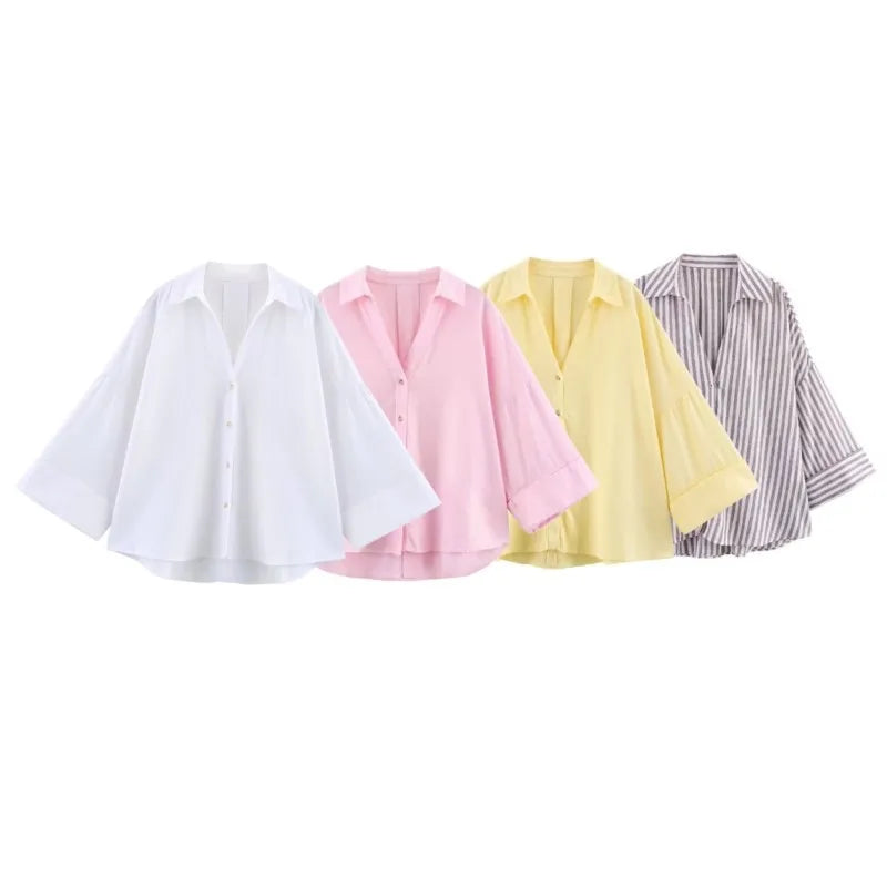 HipSeam Wide Sleeved Shirt