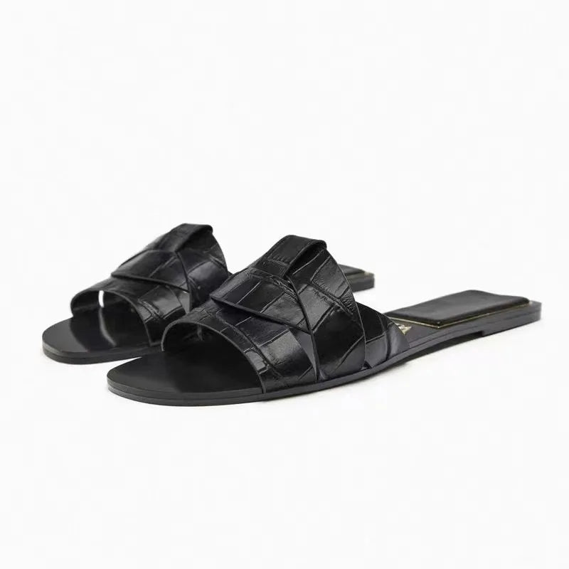 Fashion Slippers Women Sexy Flat Sandals