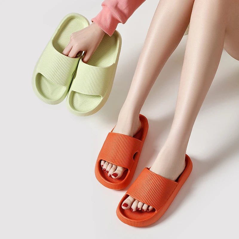 Women Thick Platform Cloud Slippers