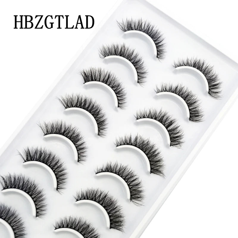 41 Styles 10 pairs natural long 3D mink false eyelashes