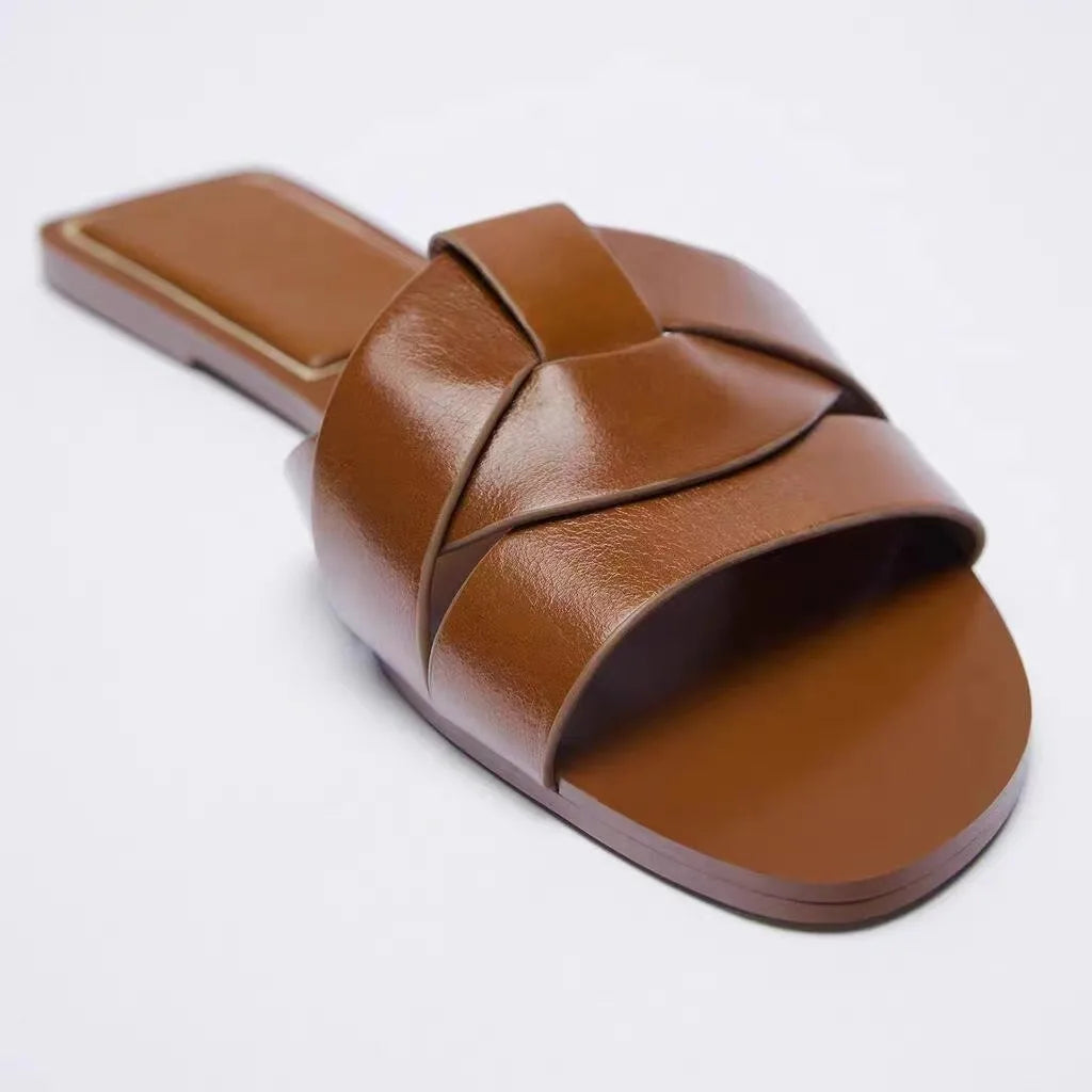 Fashion Slippers Women Sexy Flat Sandals