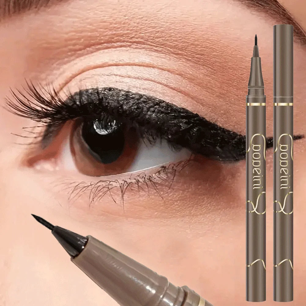 The 4-color fine eyeliner is soft and durable