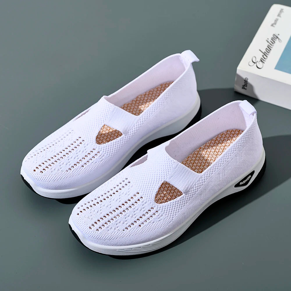 Women Sneaker Mesh Breathable Causal Women Shoes