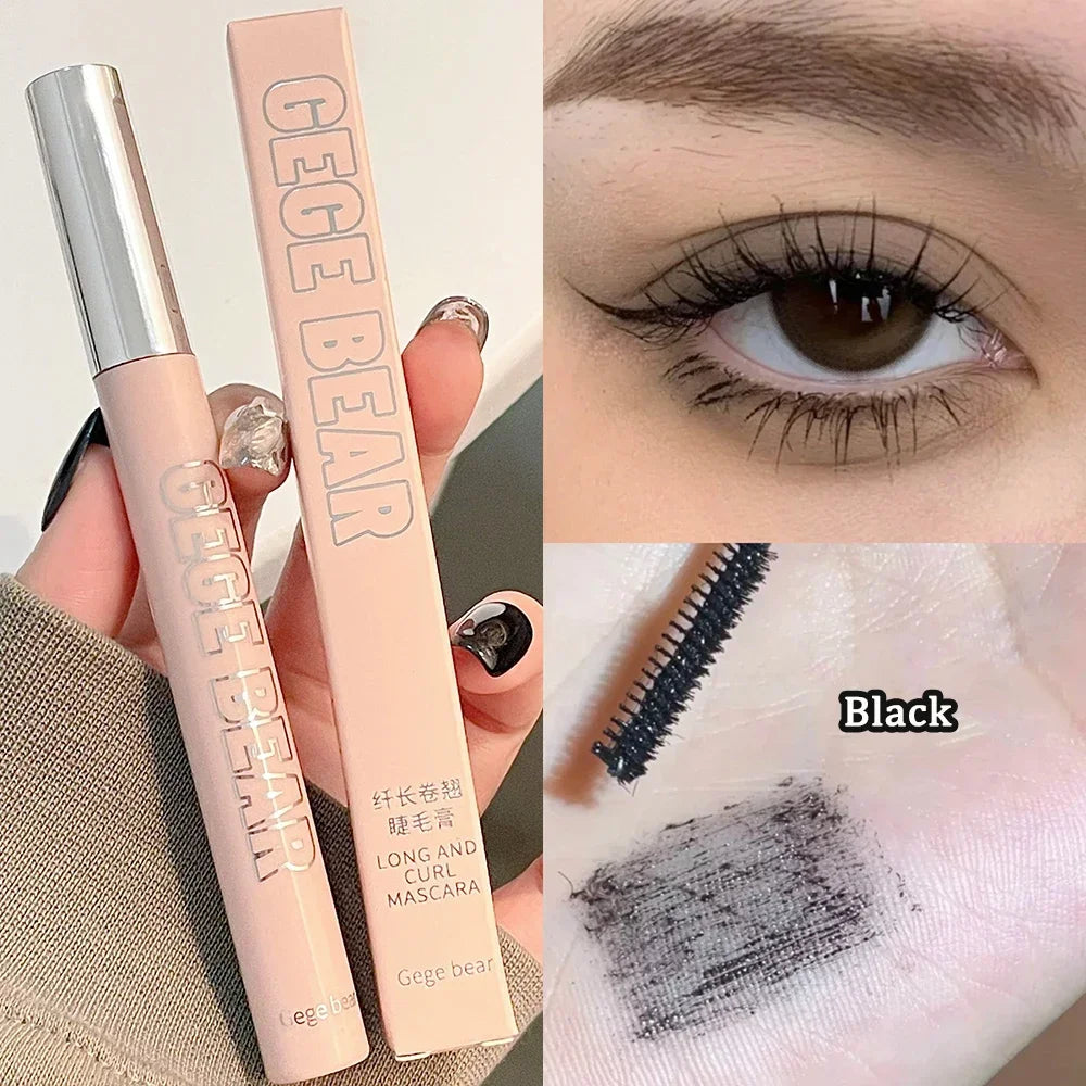 Silk Fiber Matte Mascara Makeup Ultra-Fine Brush