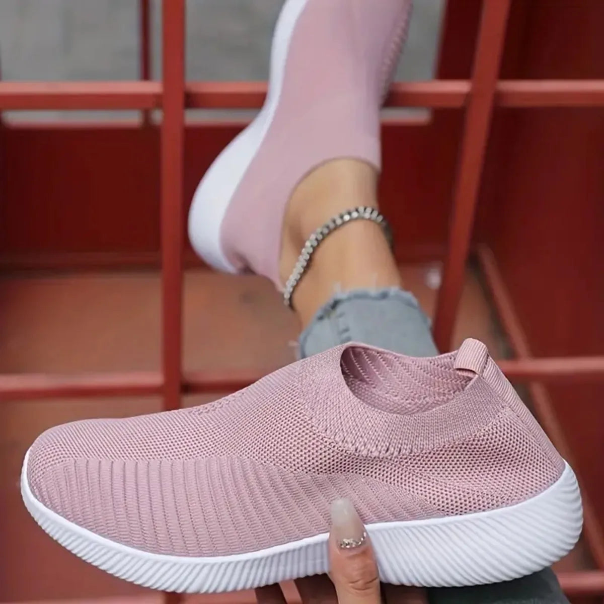 Summer Fashion Women Shoes Soft Outdoor Sneakers Lightweight Comfortable Women