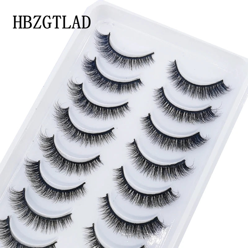 41 Styles 10 pairs natural long 3D mink false eyelashes