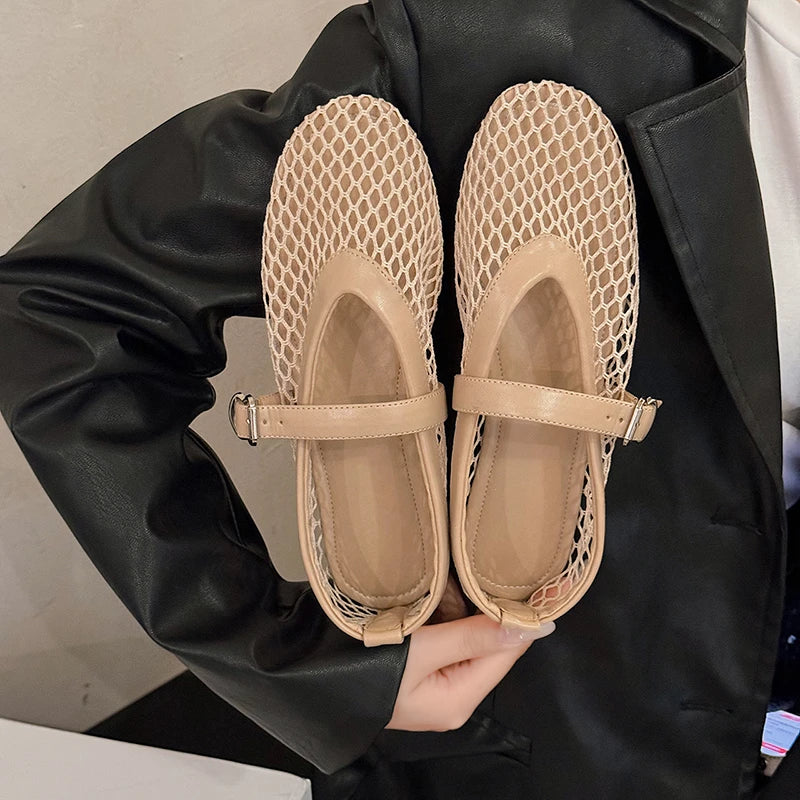Women's Flats, Fishnet Shoes