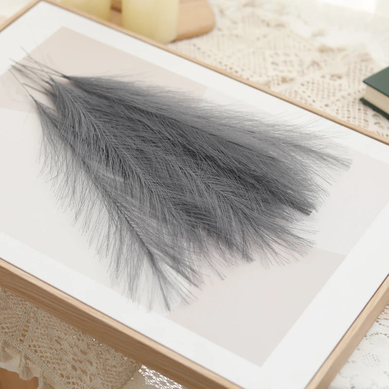 Tenvity  Pampas Grass Artificial Flowers Bouquet For Home Wedding