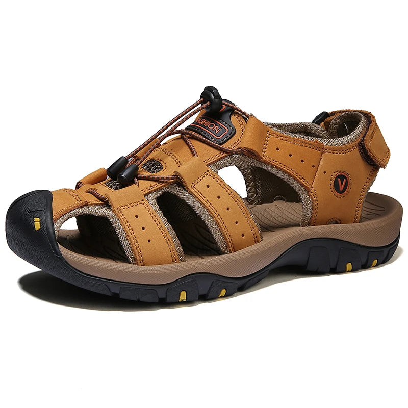 Men Sandals Leather