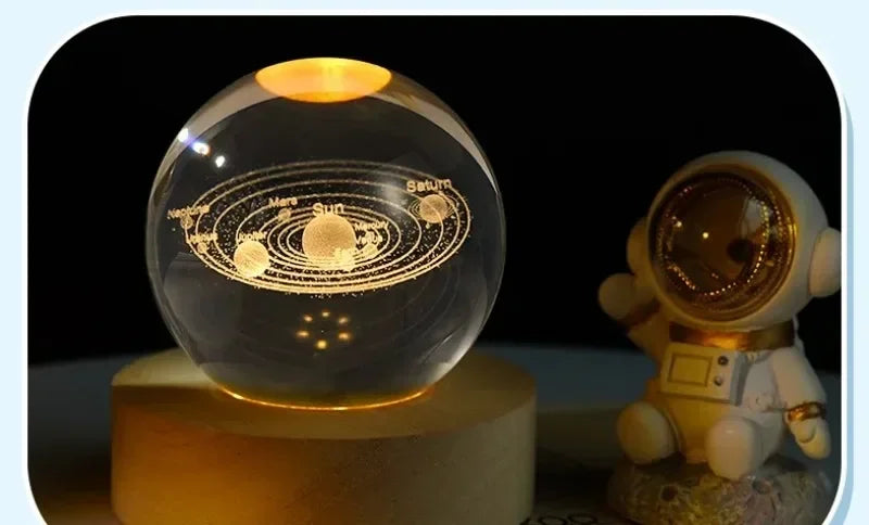 Aesthetic Moon Crystal Sphere