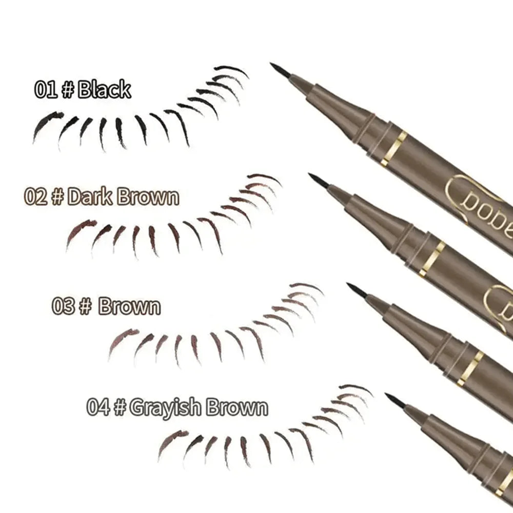 The 4-color fine eyeliner is soft and durable