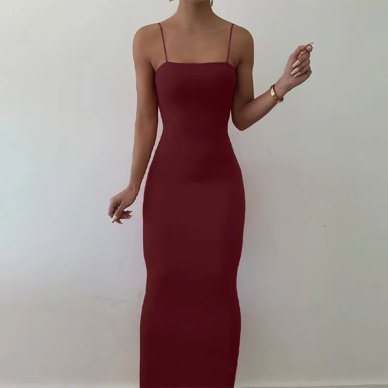 Black Sexy Dress Women Streetwear