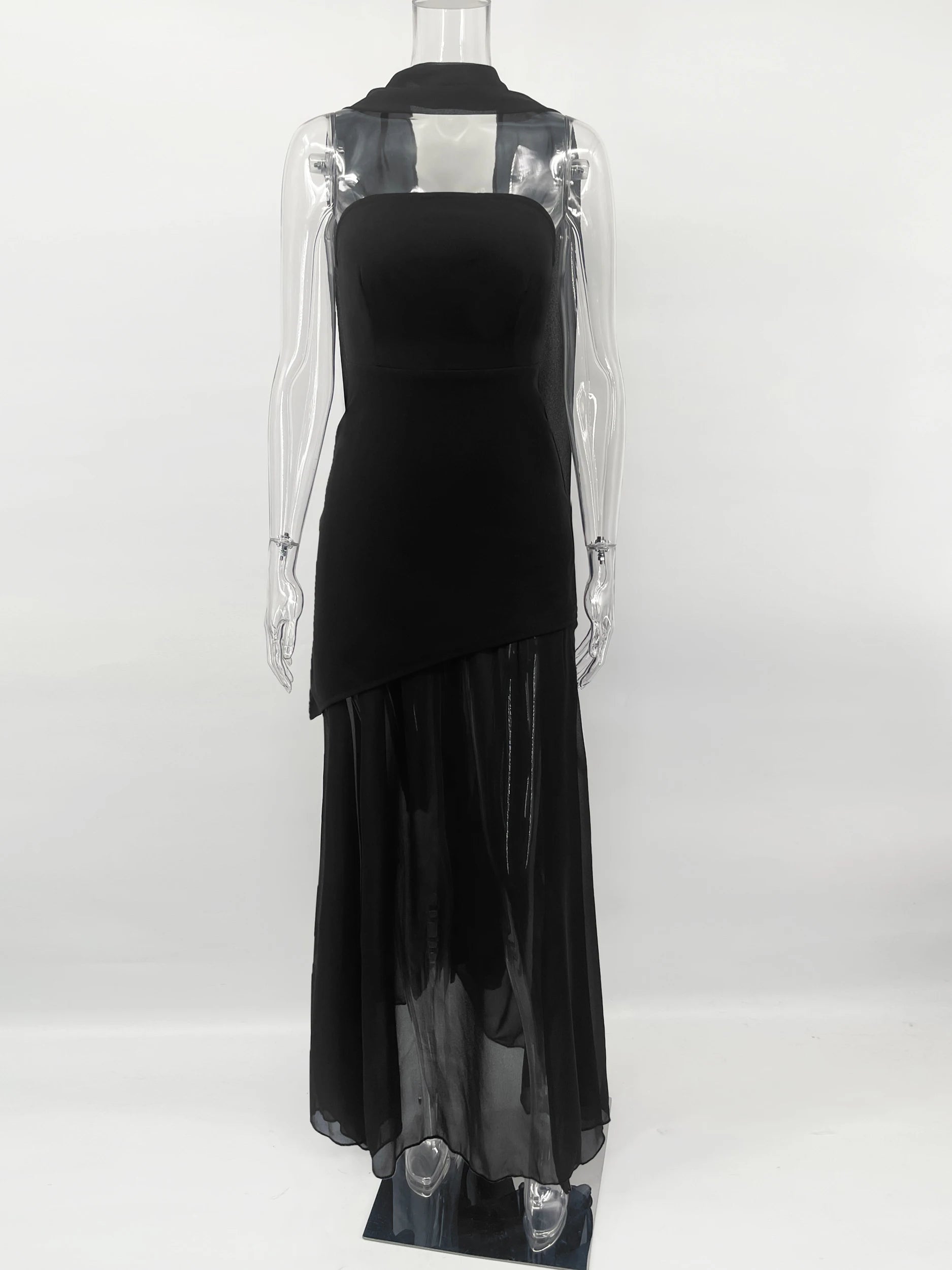 TARUXY Fashion Strapless Dress