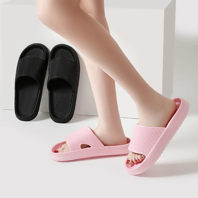 Women Thick Platform Cloud Slippers